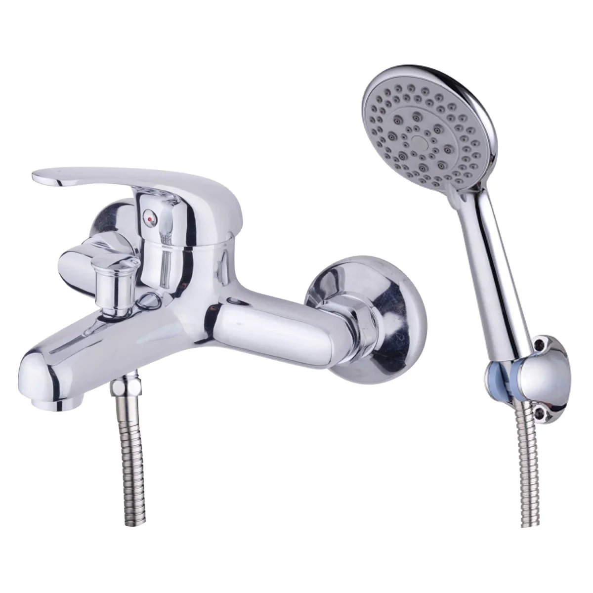 Miscelatore vasca Rubiflux serie Celia in ottone cromato - immagine 2