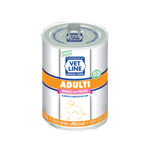 Vetline Adulti Maiale E Patate (6 Pezzi X 400gr)