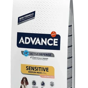 Advance Sensitive Medium-maxi Adult Salmon E Riso 12kg